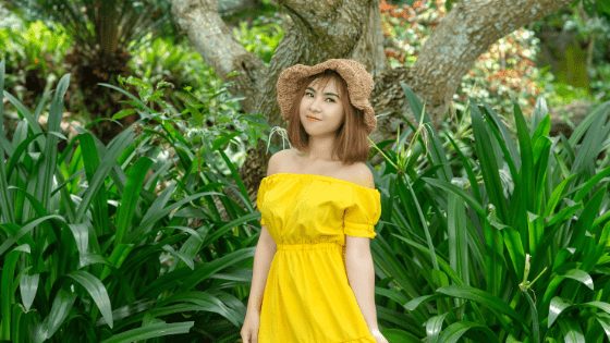 A girl from a province in manila
