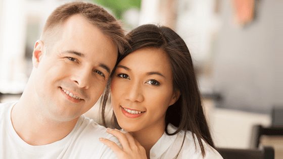A filipino-american couple